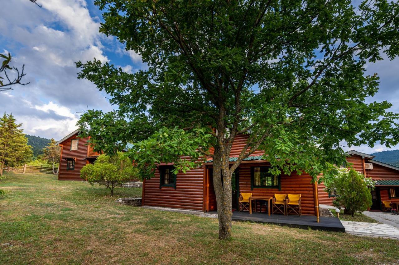 Chalet Likouresi Village Karpenísion Exterior foto